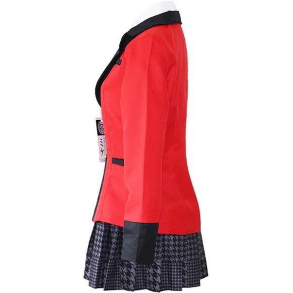 Yumeko Jabami Costume School Uniforms Anime Cosplay Party Full Set - Picture 4 of 7